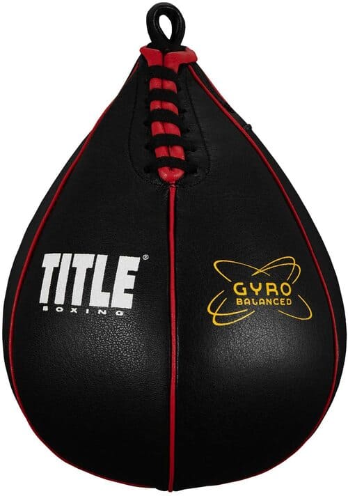 2 TITLE Boxing Speed Bags